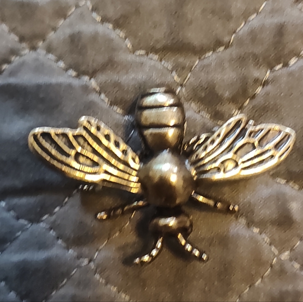 Gold Bee Art Sculpture
